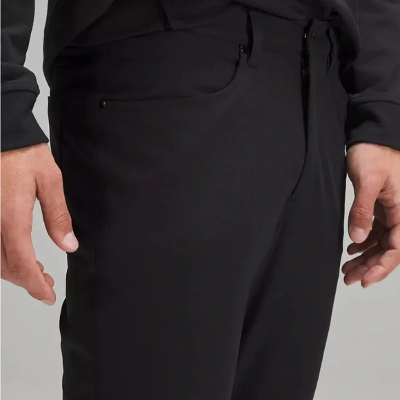 lululemon athletica Men's Black Dress Pants - Picture 3 of 3